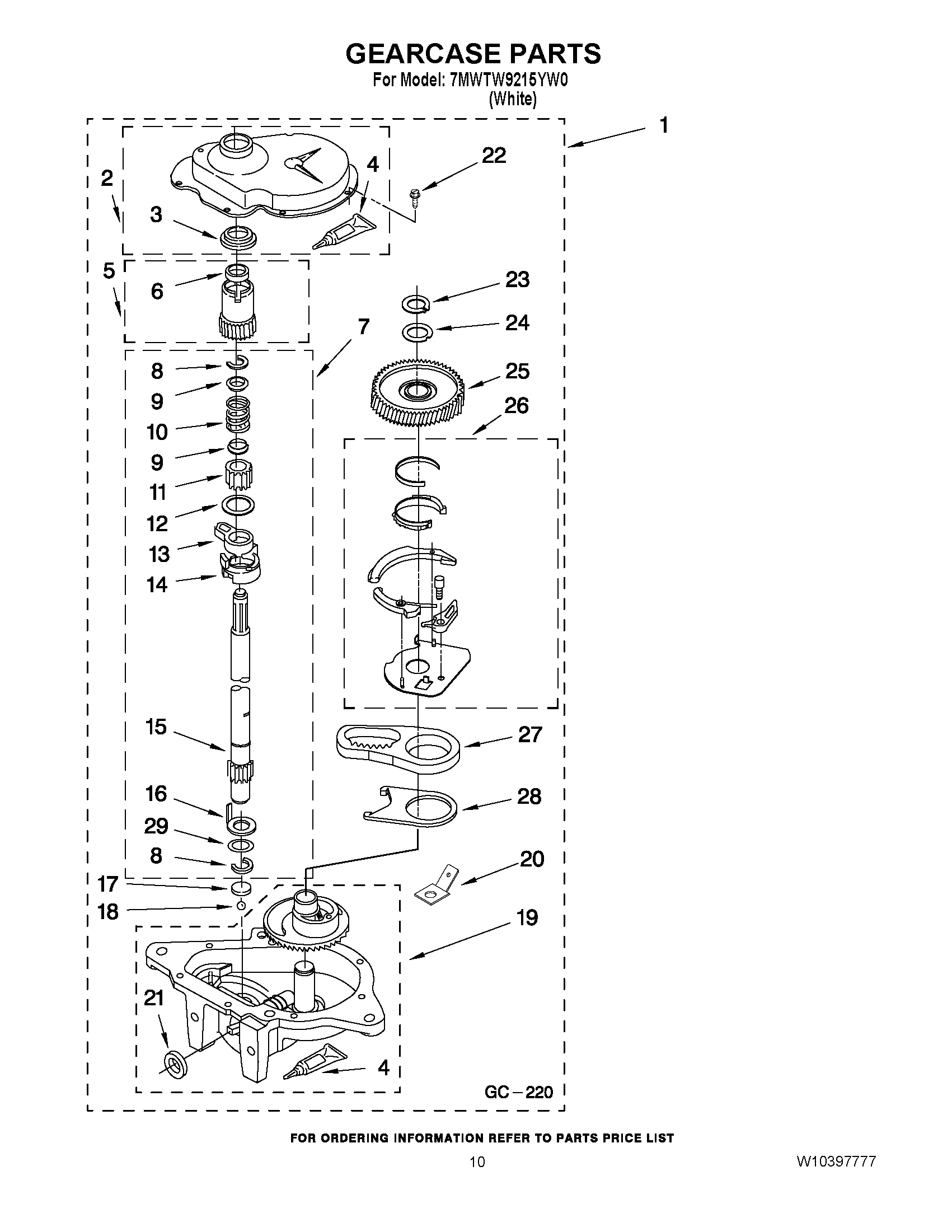07 - GEARCASE PARTS
