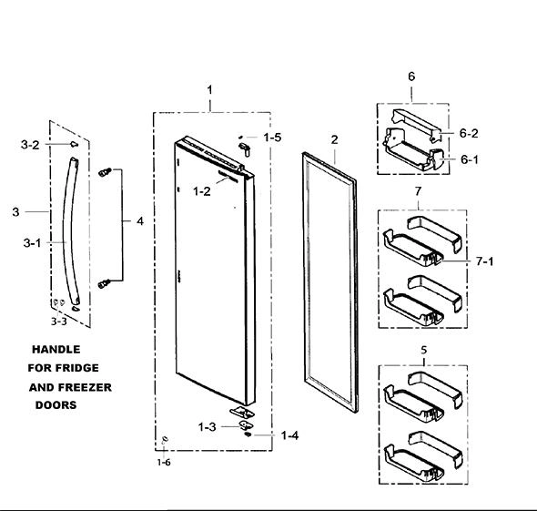 FRIDGE DOOR