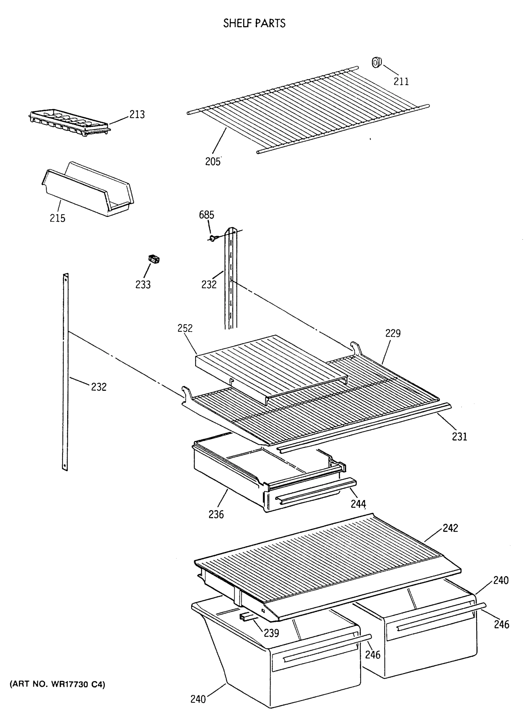 SHELF PARTS