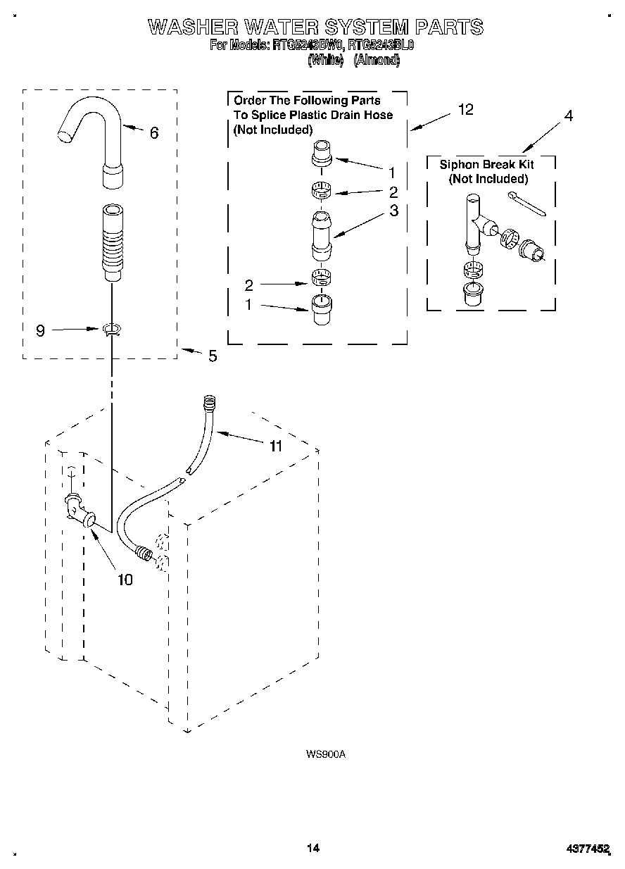 11 - WASHER WATER SYSTEM