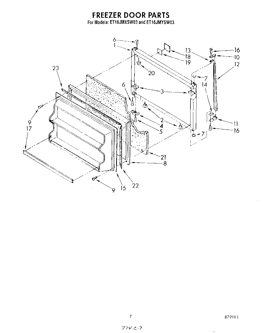 06 - FREEZER DOOR