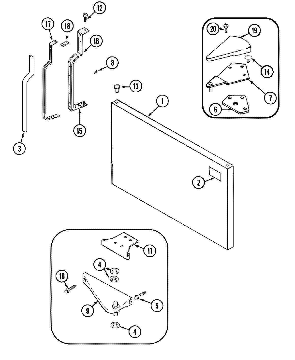 05 - FREEZER OUTER DOOR