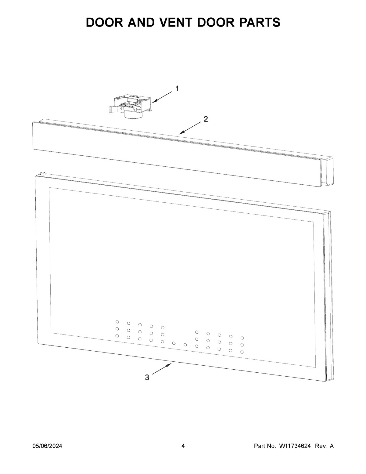 03 - DOOR AND VENT DOOR PARTS