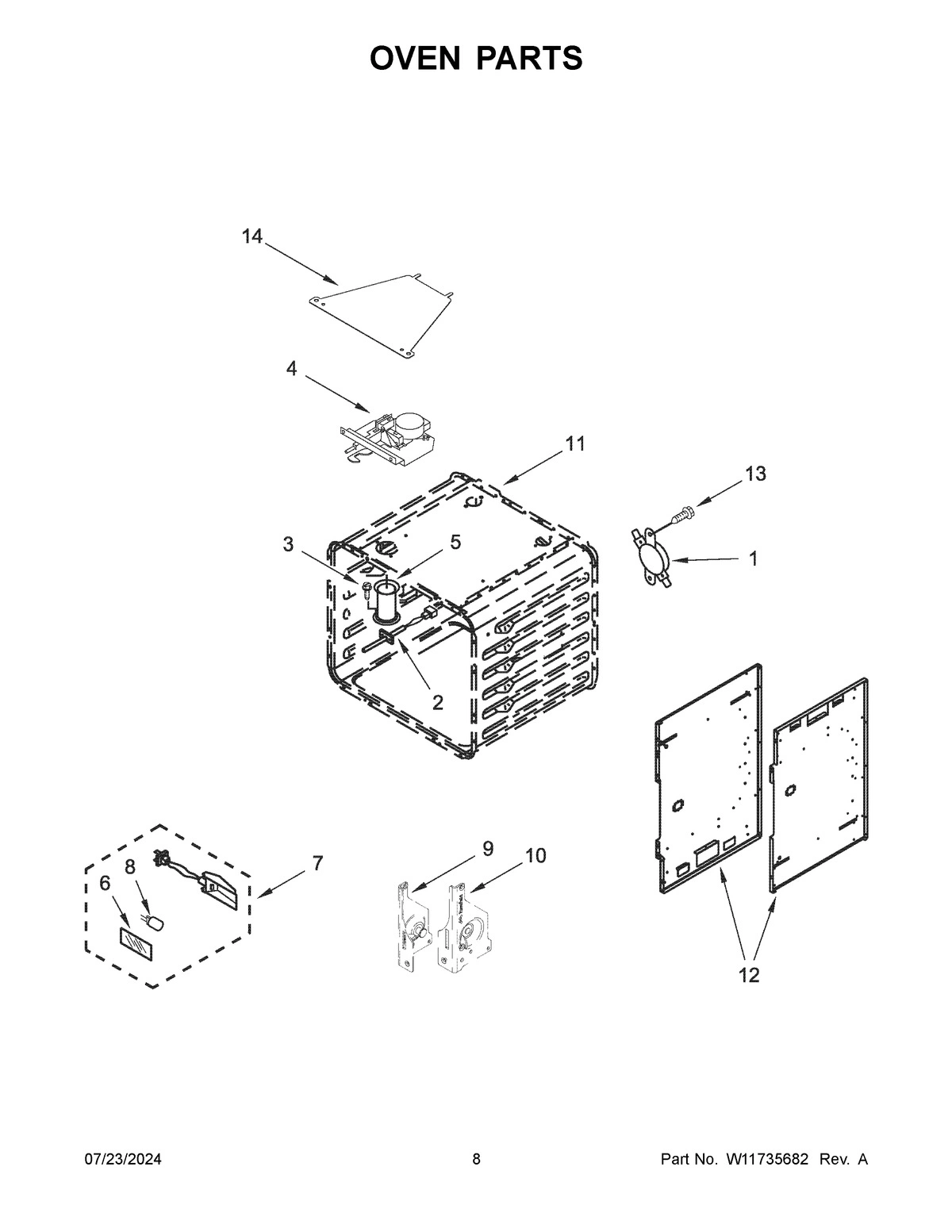 05 - OVEN PARTS