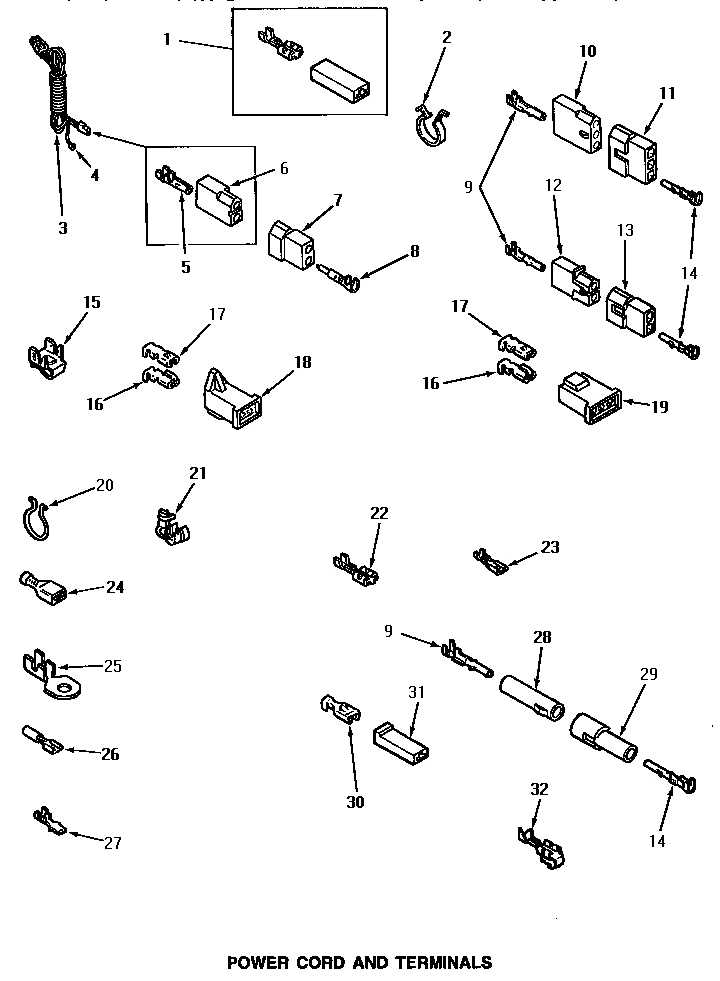10 - POWER CORD & TERMINALS