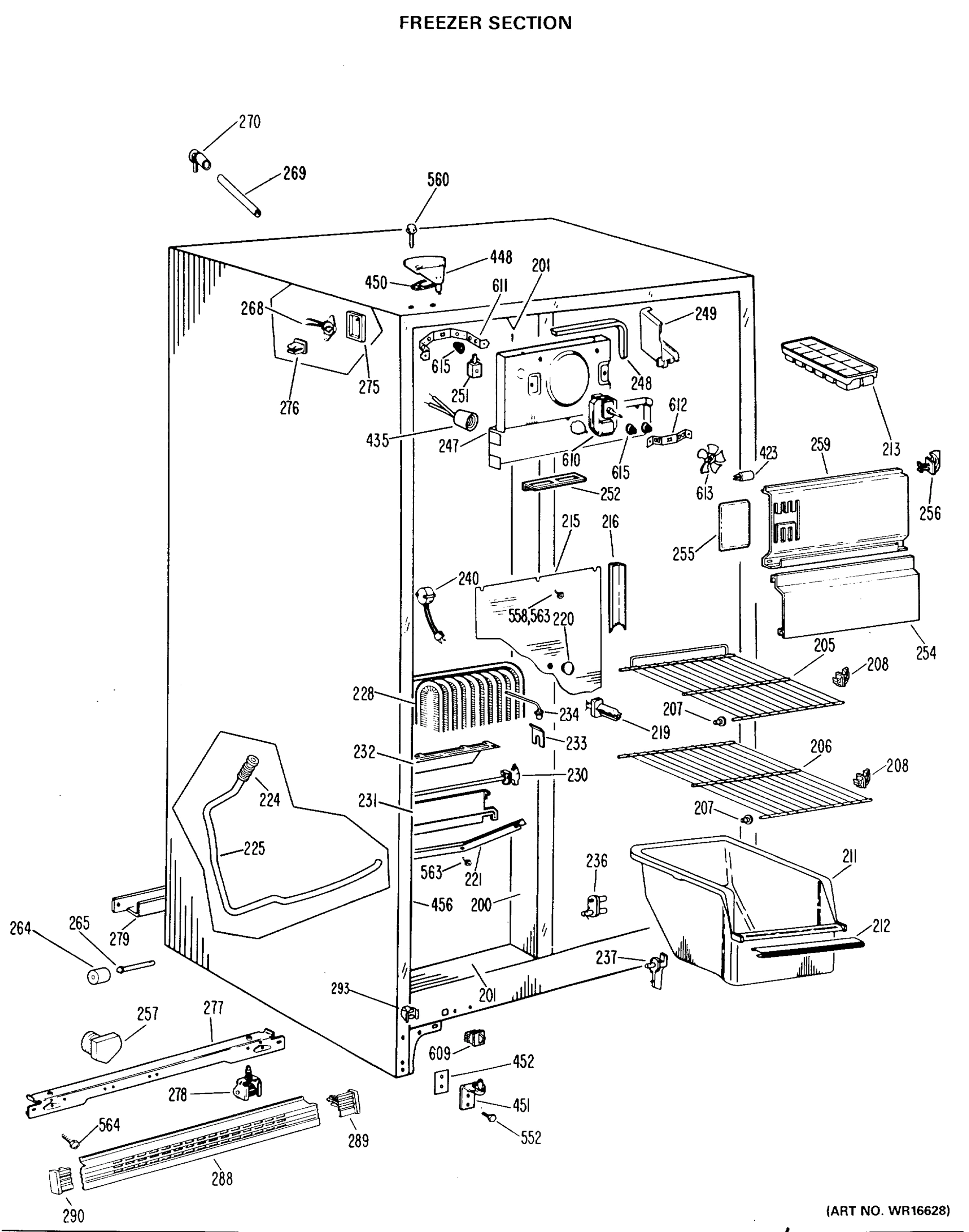 FREEZER SECTION