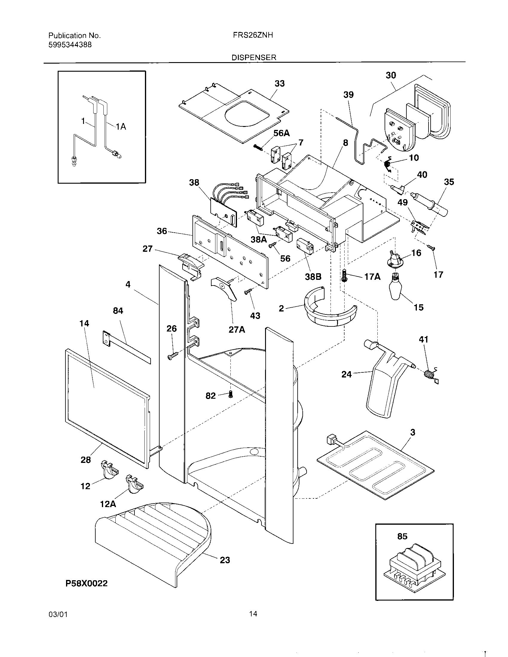 15 - ICE DISPENSER