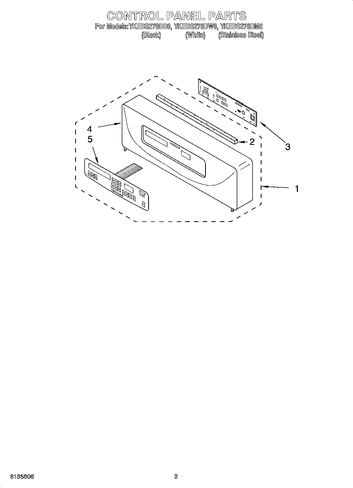 02 - CONTROL PANEL PARTS