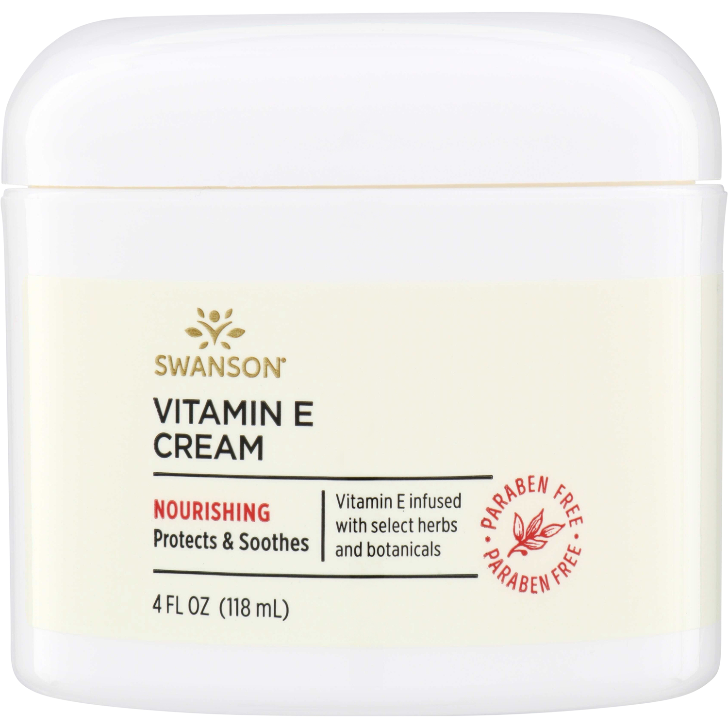 Swanson Vitamins Vitamin E Cream | 4 fl oz Cream