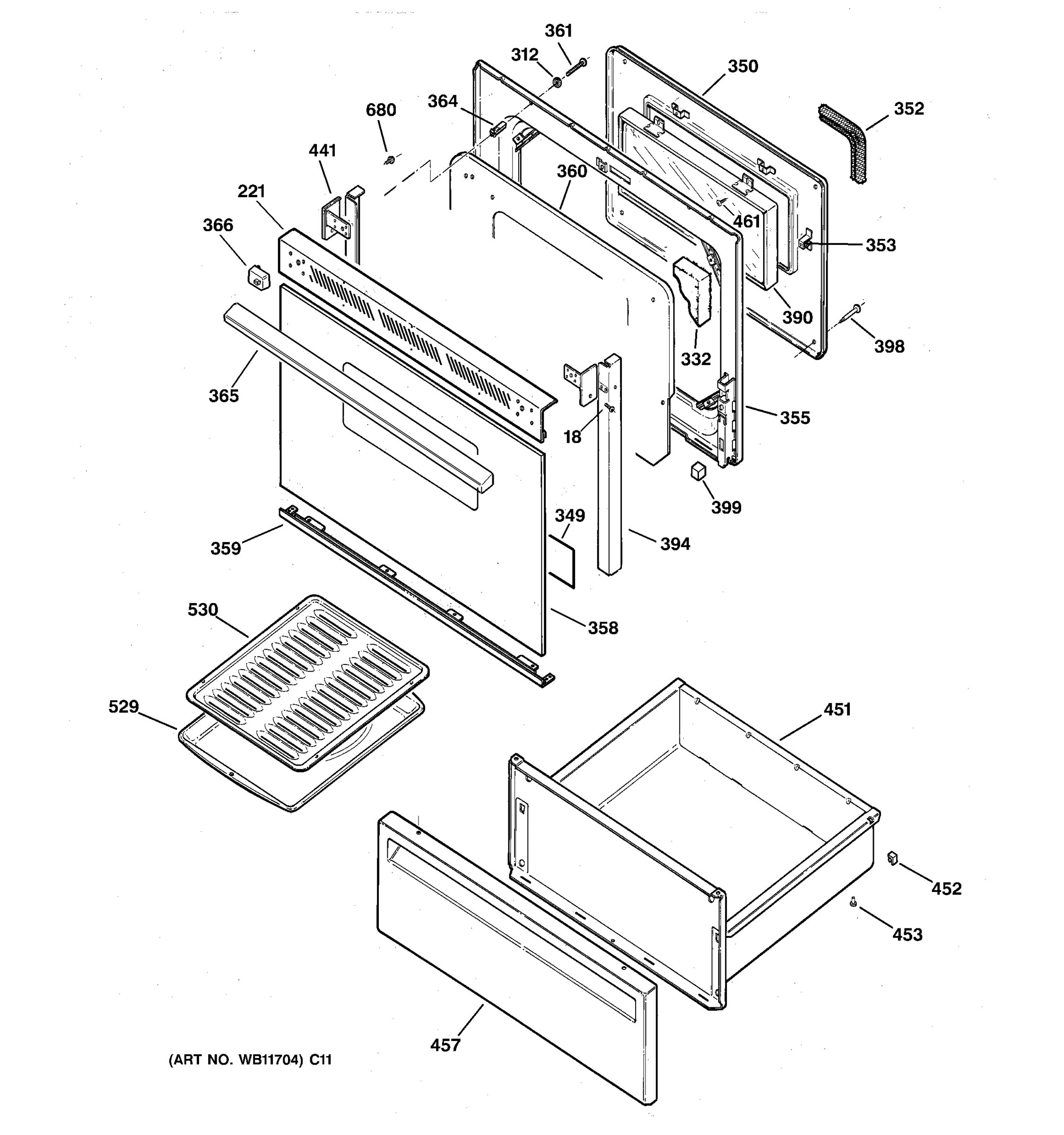 DOOR & DRAWER PARTS