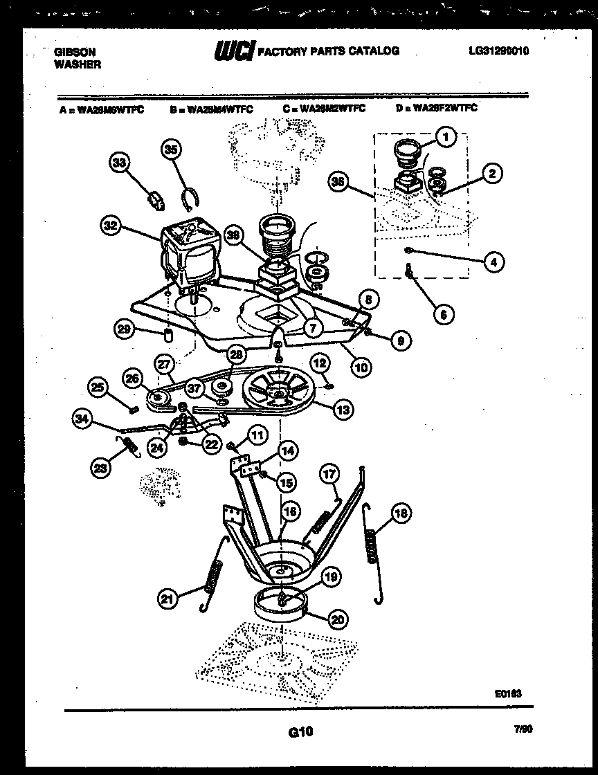 06 - MOTOR AND IDLER ARM CLUTCH