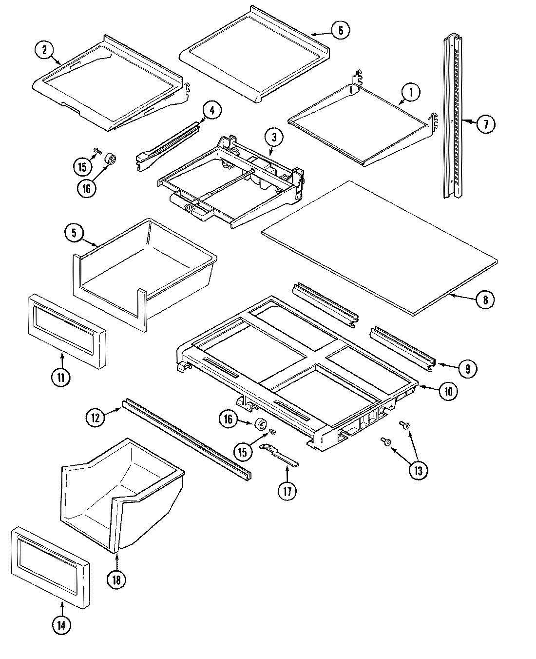 09 - SHELVES & ACCESSORIES