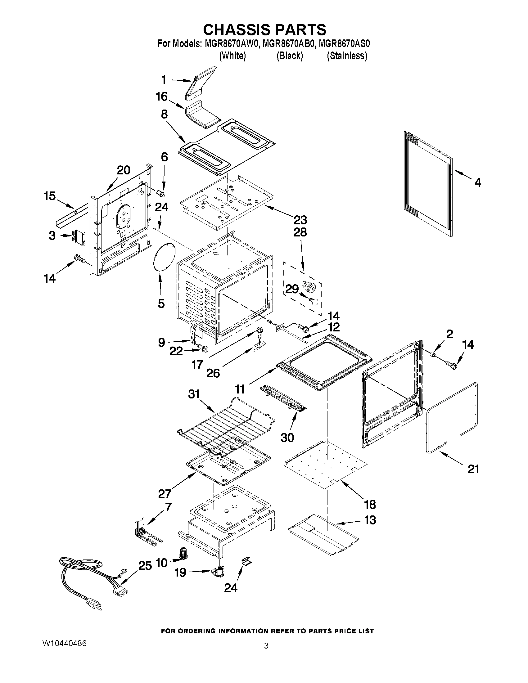03 - CHASSIS PARTS