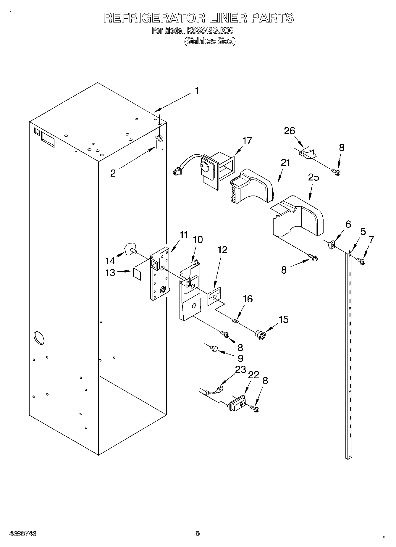 04 - REFRIGERATOR LINER