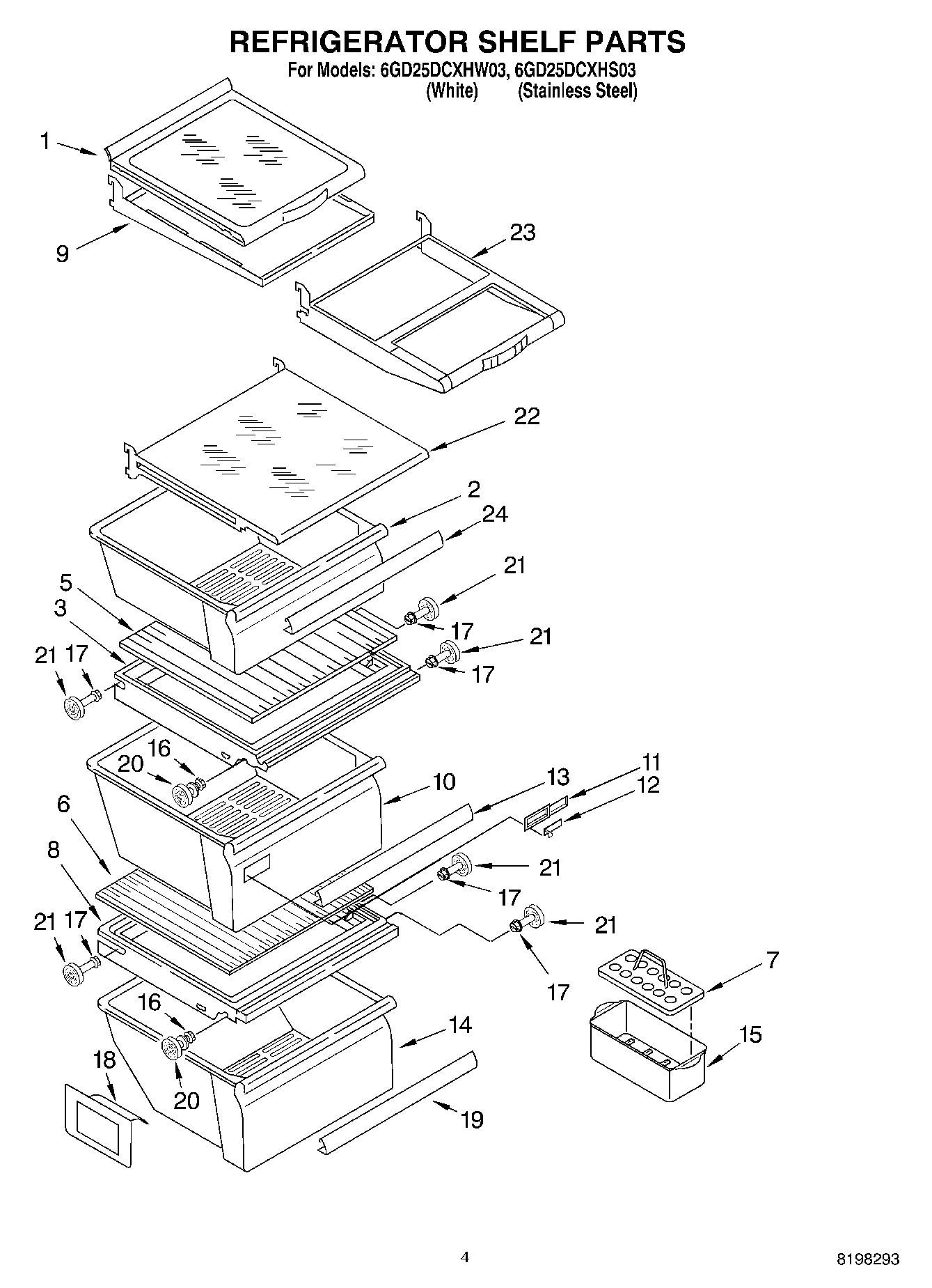 03 - REFRIGERATOR SHELF