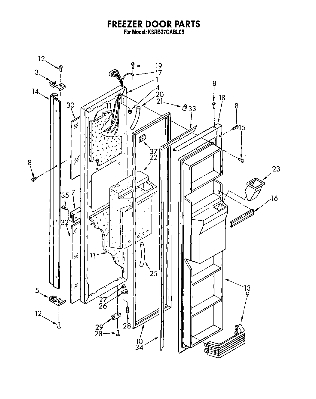 08 - FREEZER DOOR
