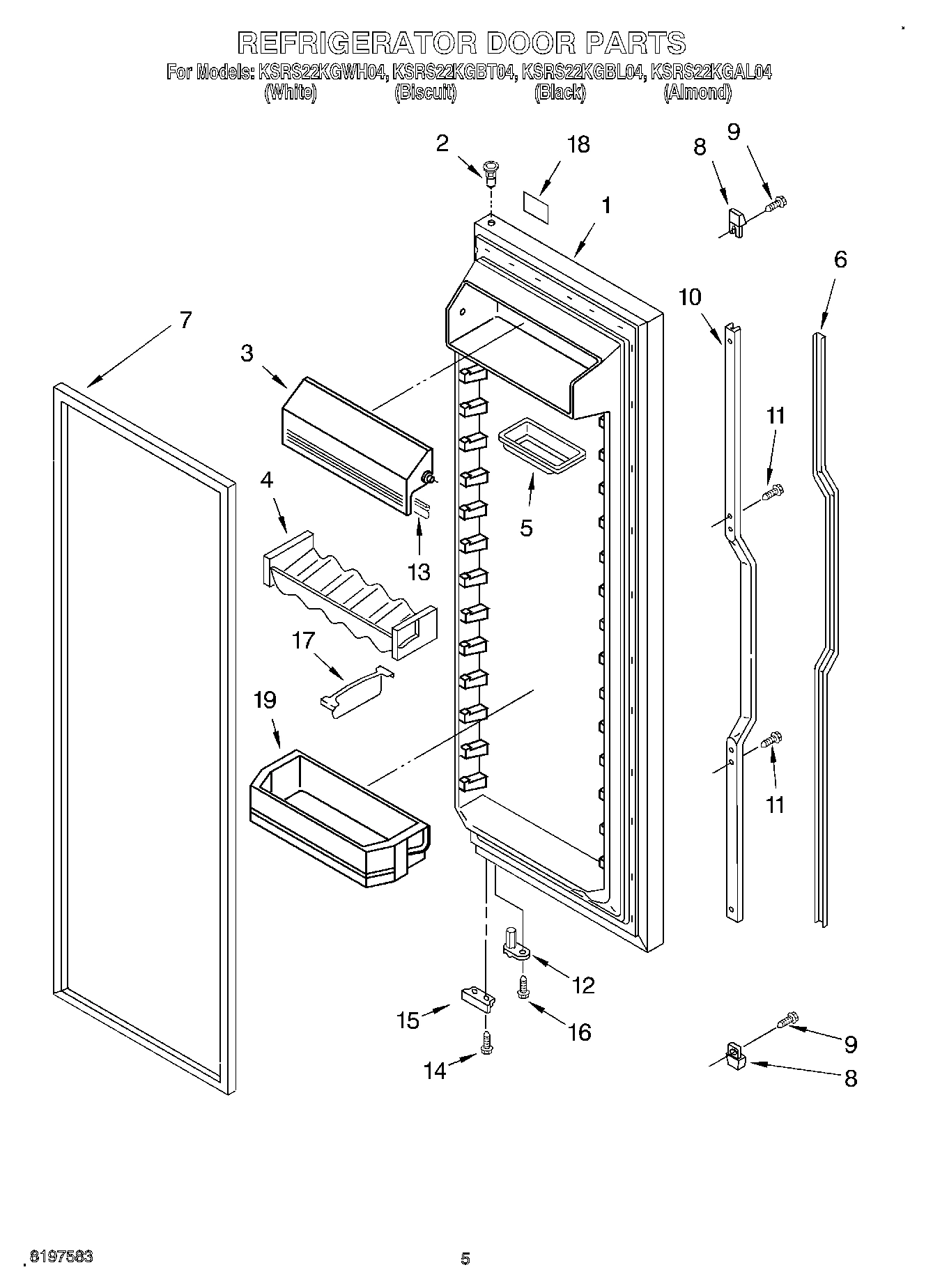 04 - REFRIGERATOR DOOR