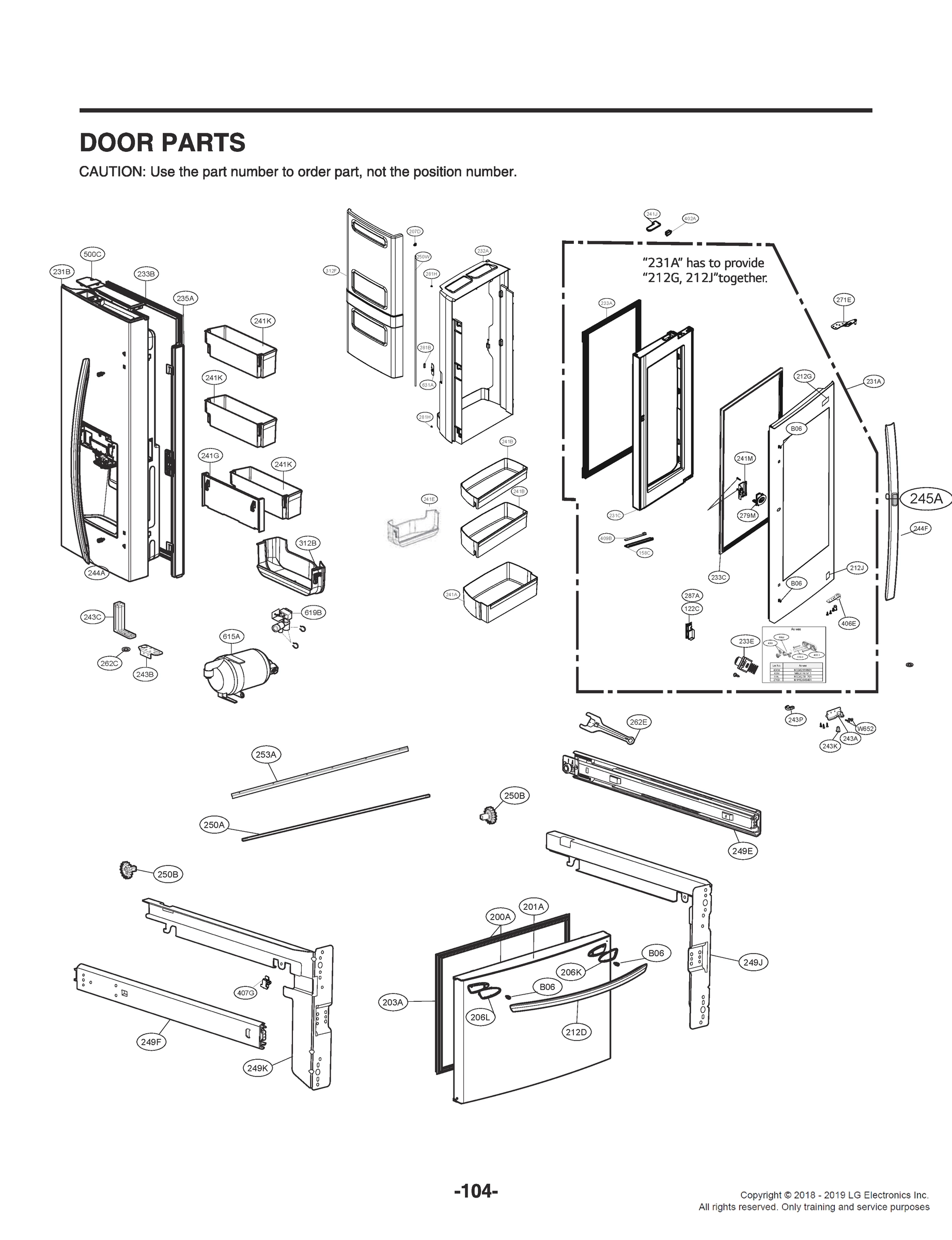 DOOR PARTS