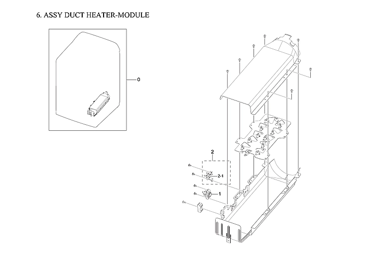 Duct Heater-Module Assembly