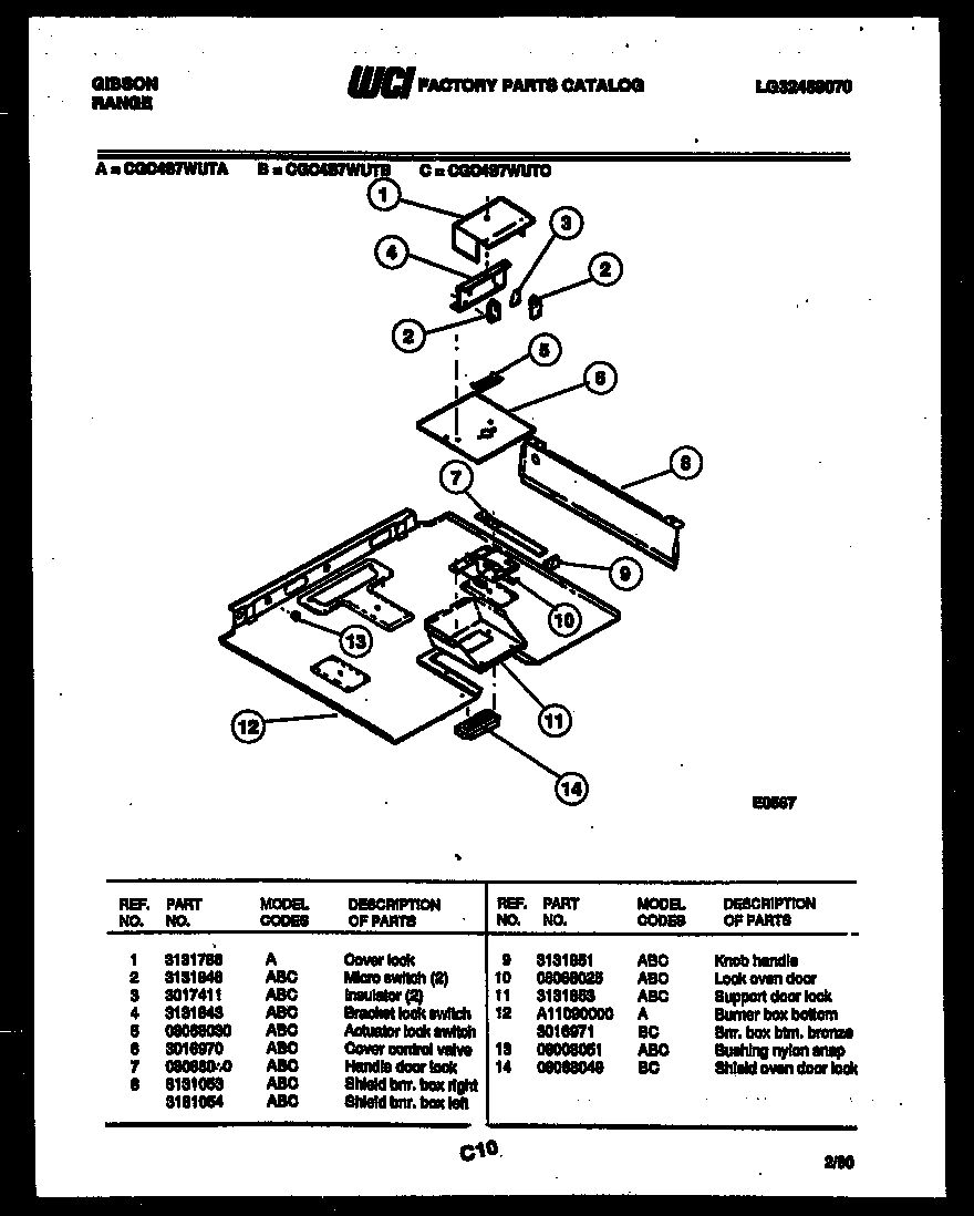 08 - BURNER BOX PARTS