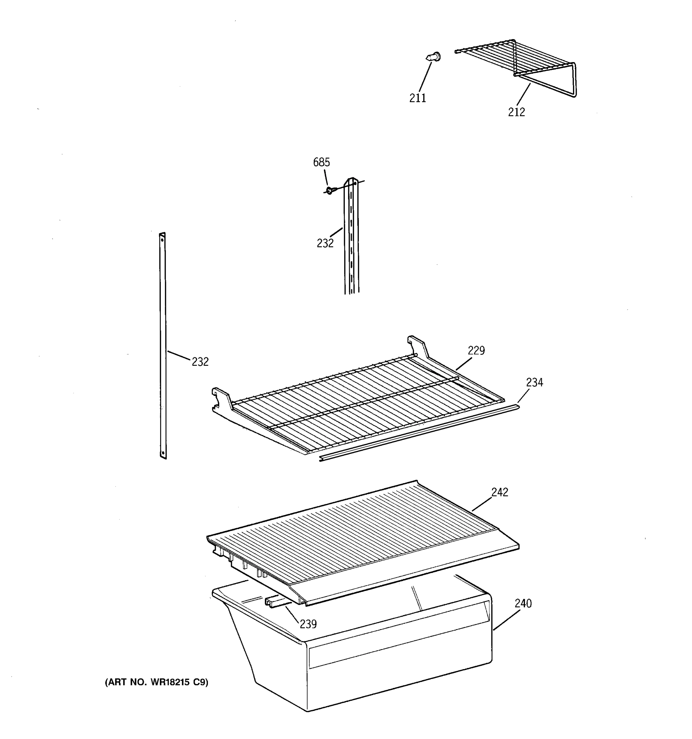 SHELF PARTS
