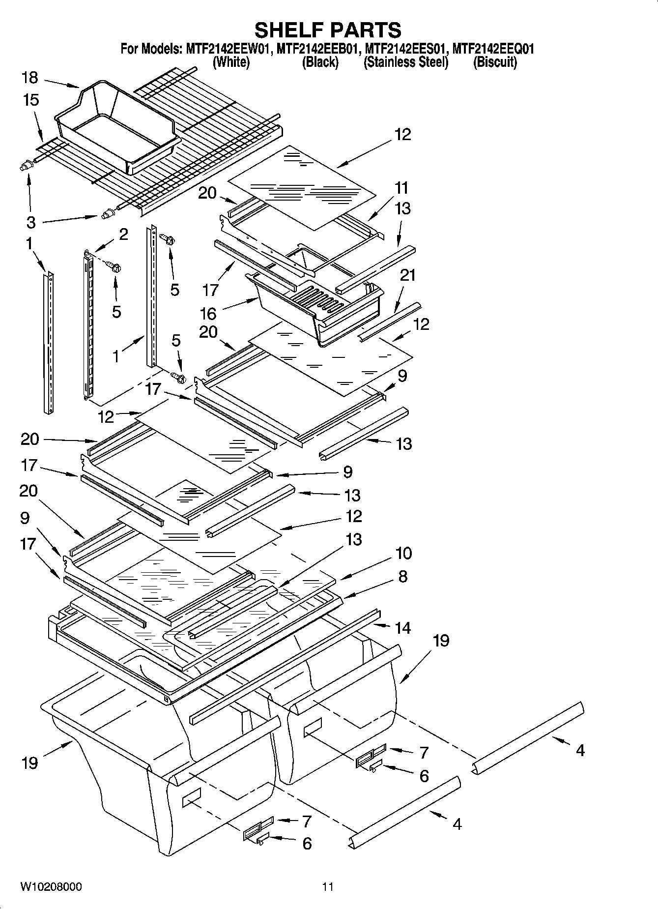 06 - SHELF PARTS, OPTIONAL PARTS