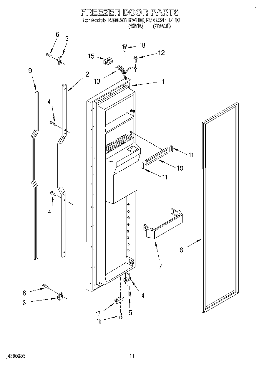 07 - FREEZER DOOR
