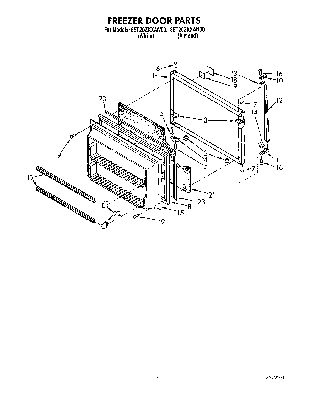05 - FREEZER DOOR