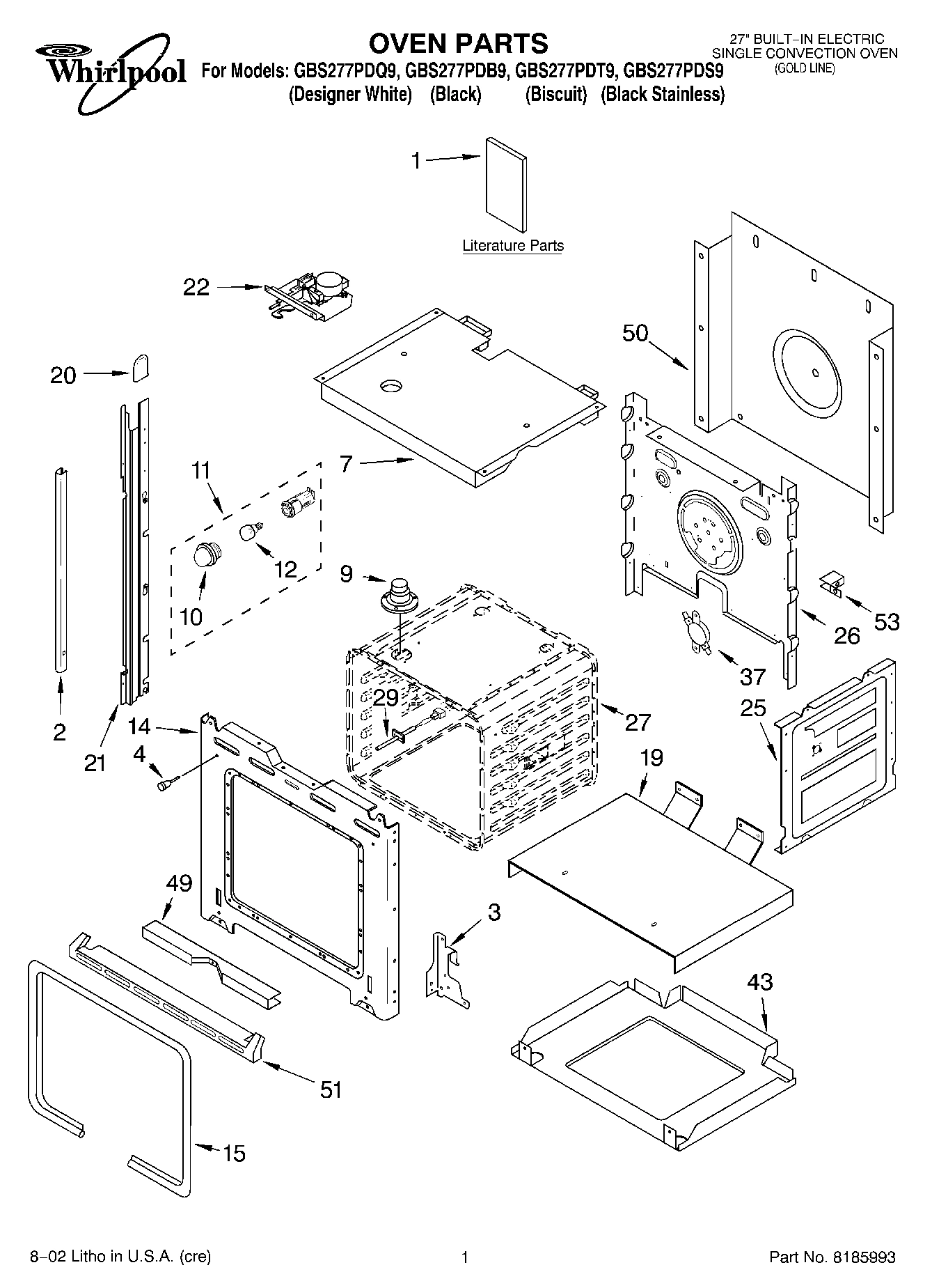 01 - OVEN, LITERATURE