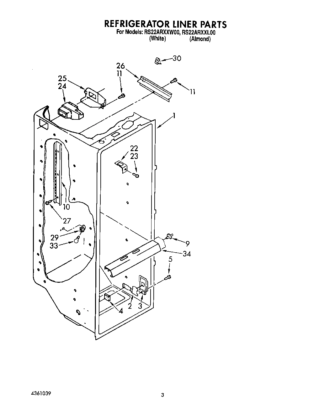 02 - REFRIGERATOR LINER