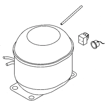 WR87X10112 GE Refrigerator Compressor Replace
