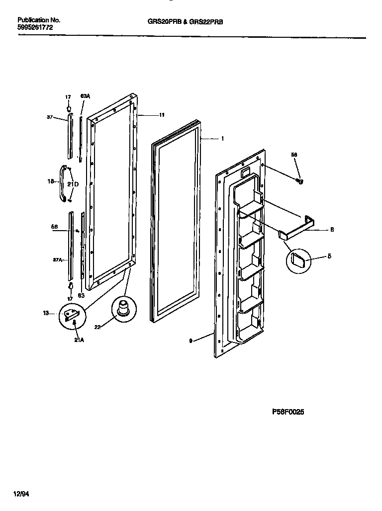 02 - FREEZER DOOR