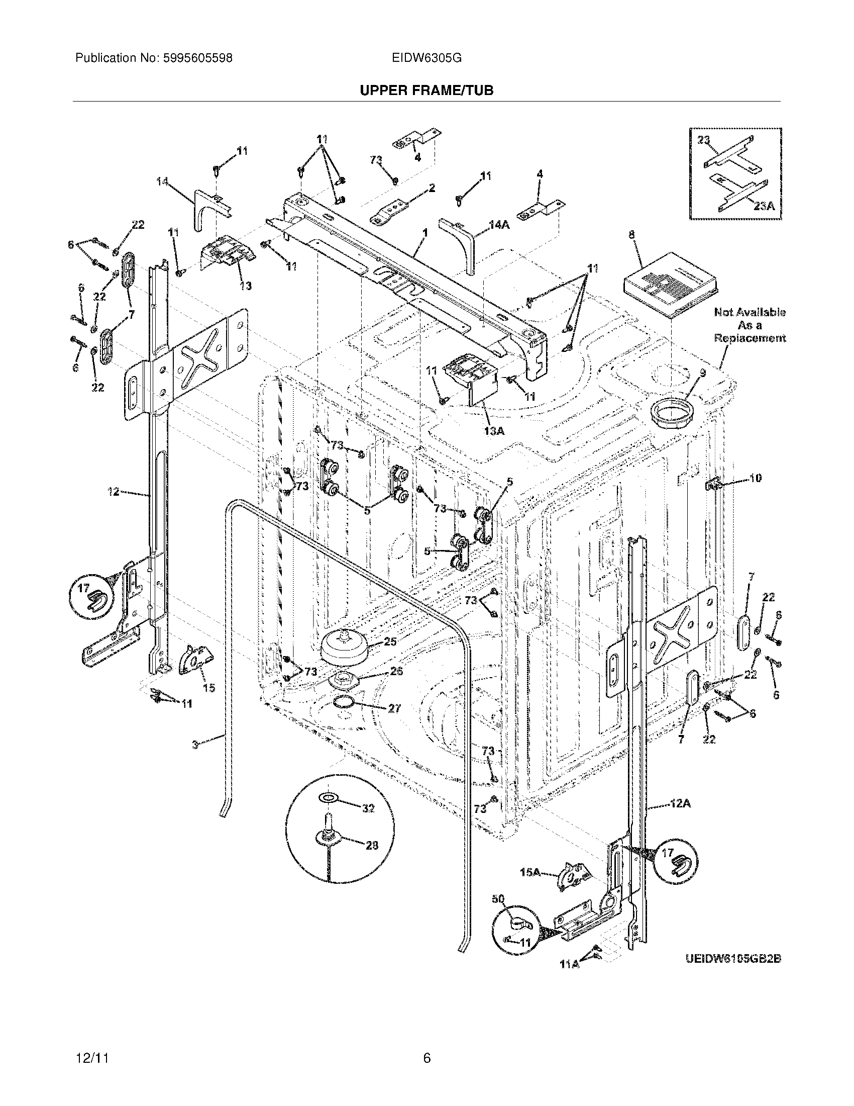 07 - UPPER FRAME/TUB