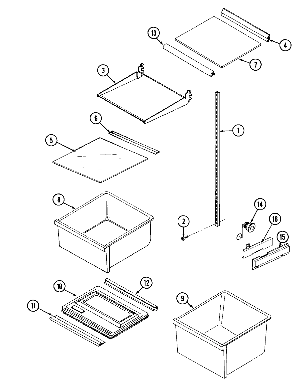 08 - SHELVES & ACCESSORIES