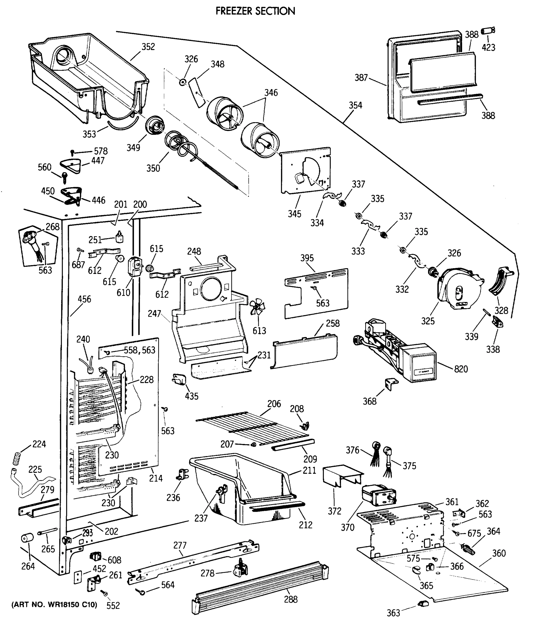 FREEZER SECTION