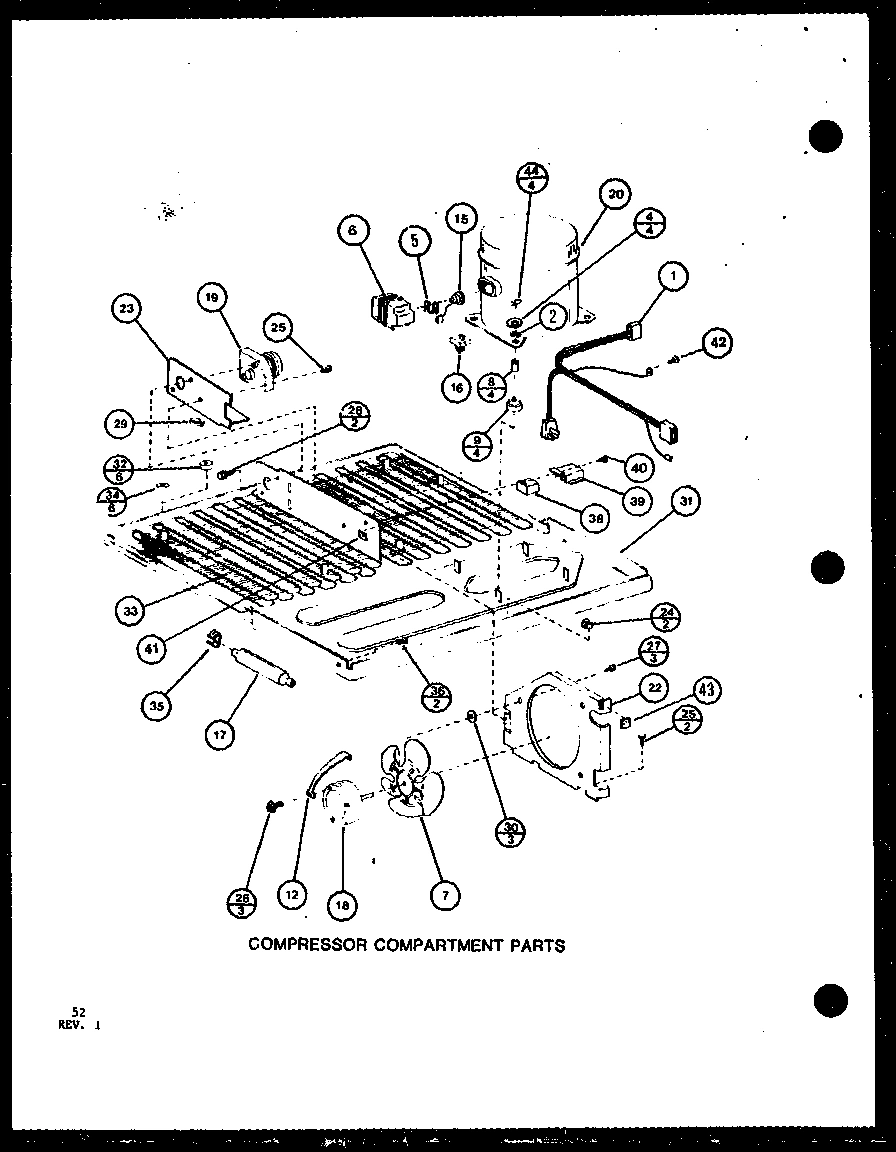 01 - COMPRESSOR COMPARTMENT PARTS
