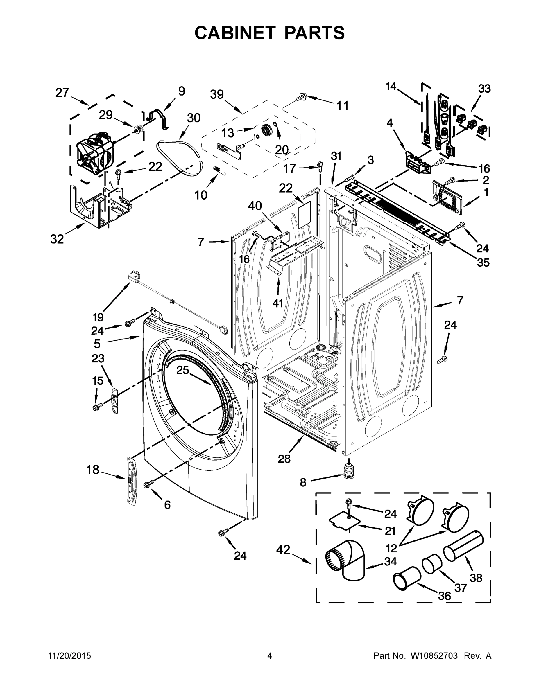 03 - CABINET PARTS