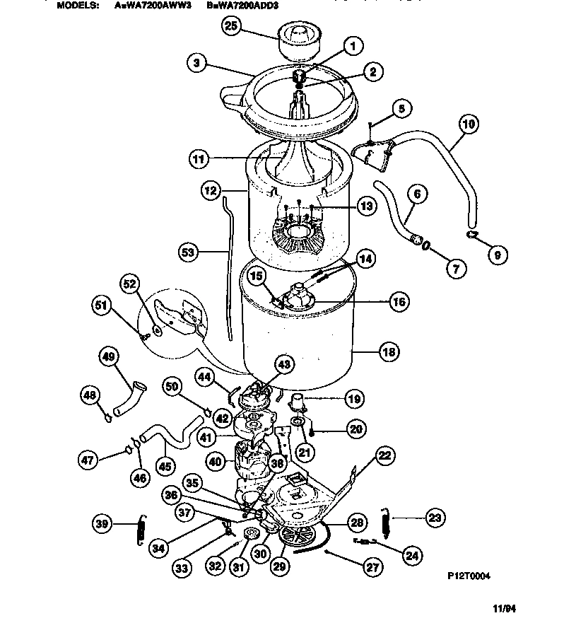 03 - TUBS, HOSES, MOTOR