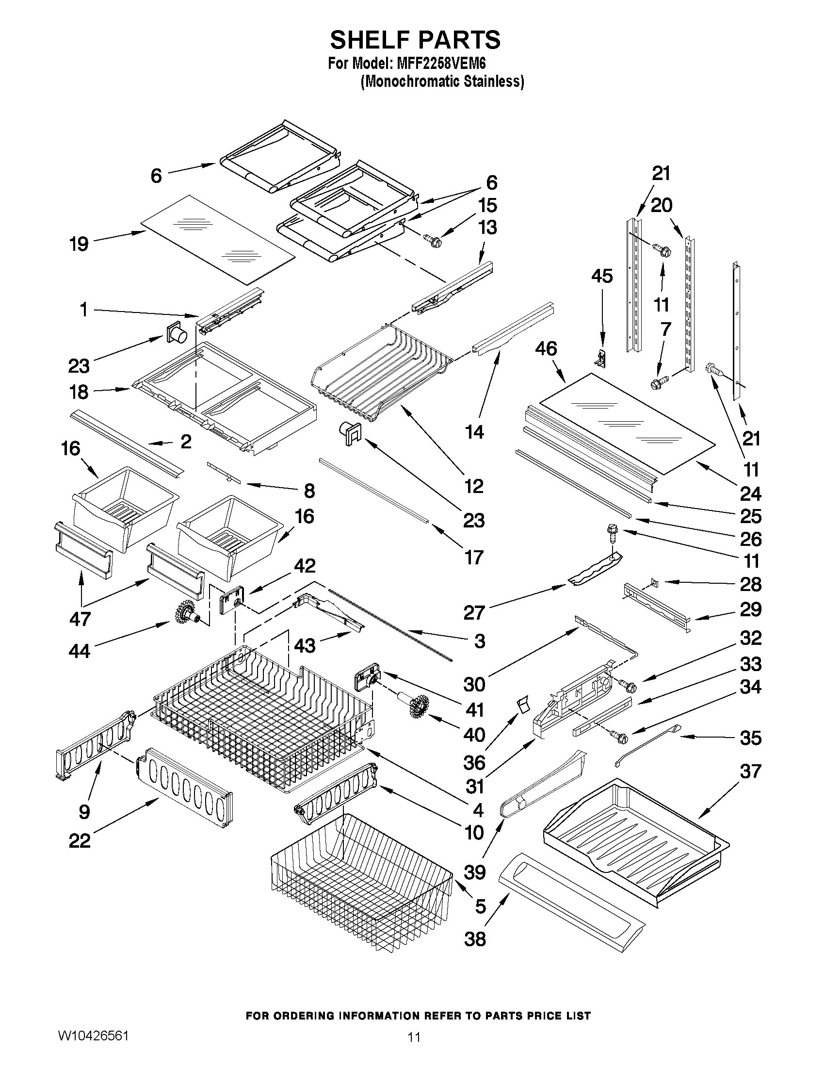 07 - SHELF PARTS
