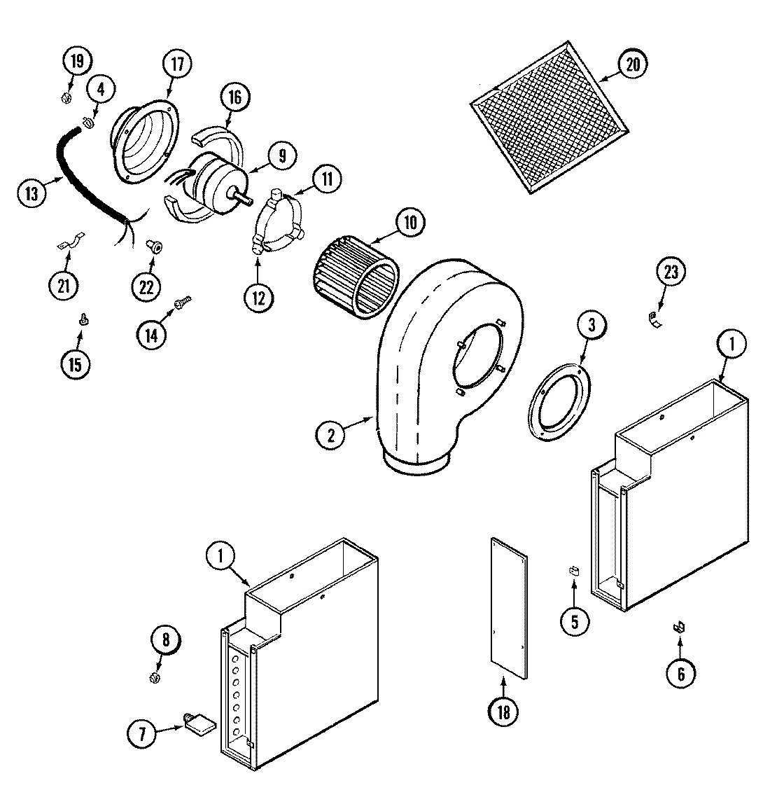 01 - BLOWER PLENUM