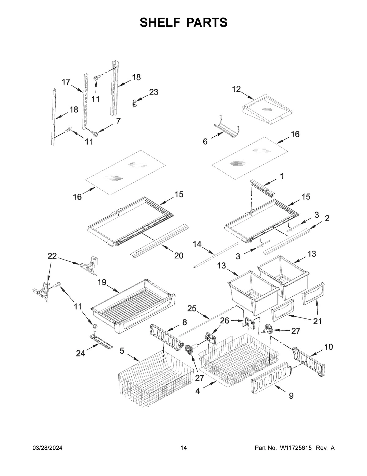 08 - SHELF PARTS