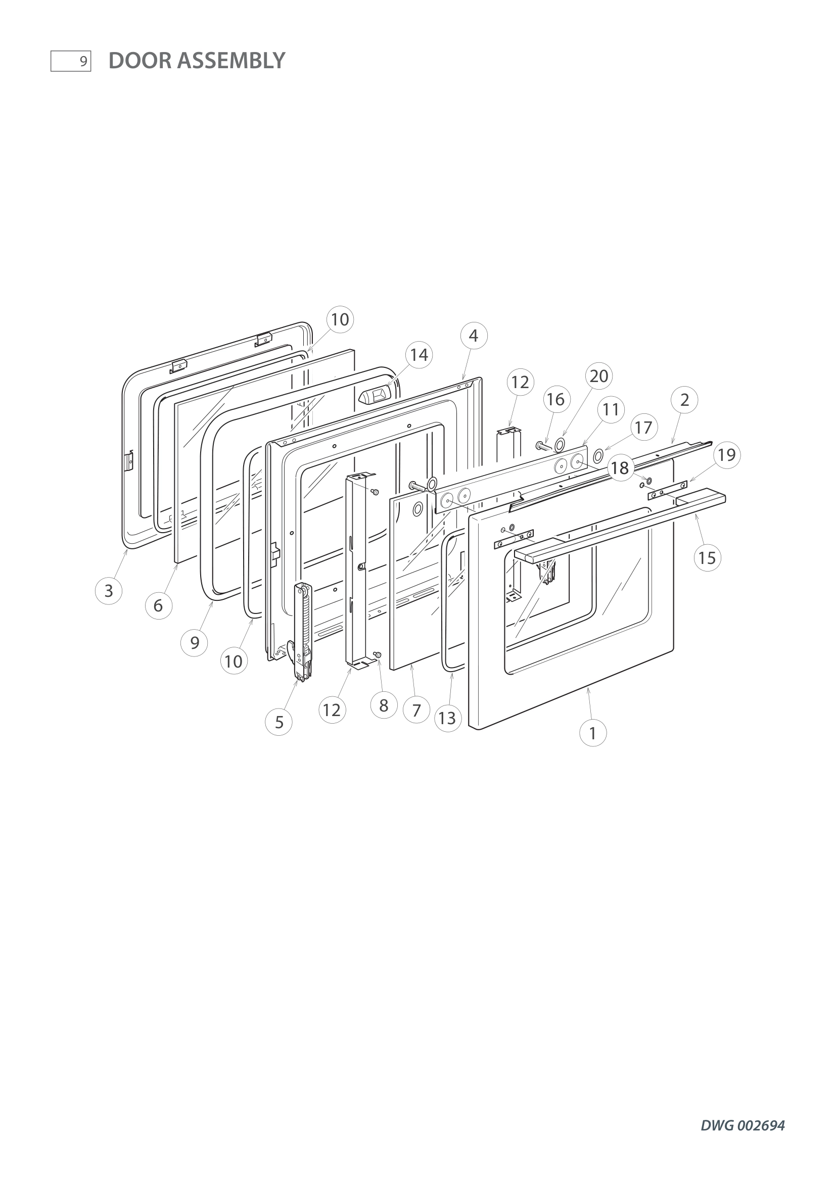 DOOR ASSEMBLY