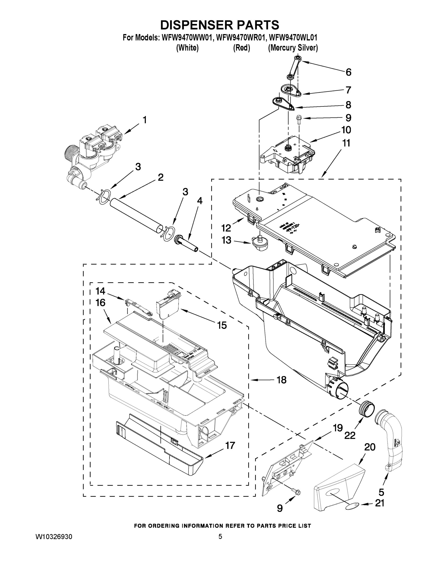 04 - DISPENSER PARTS