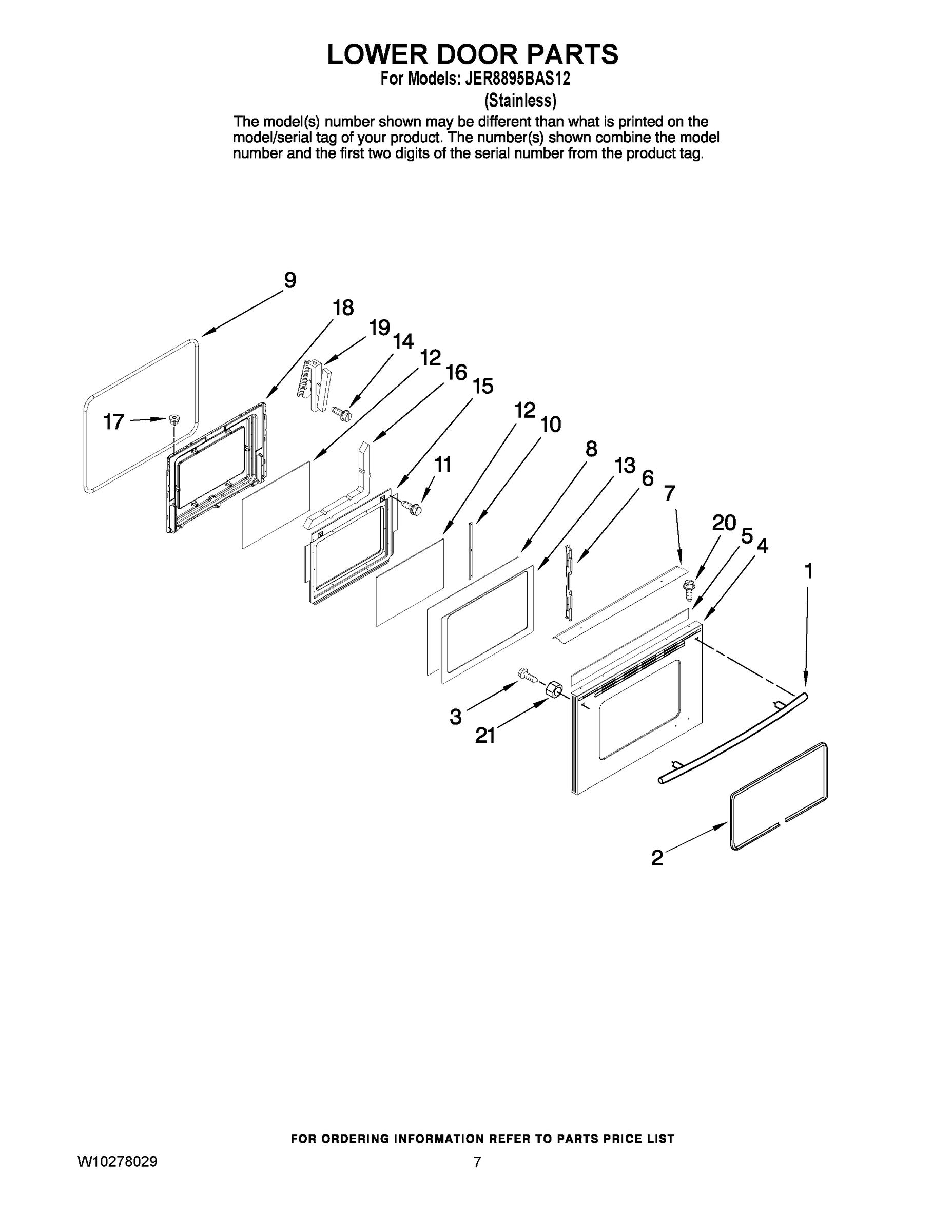 05 - LOWER DOOR PARTS