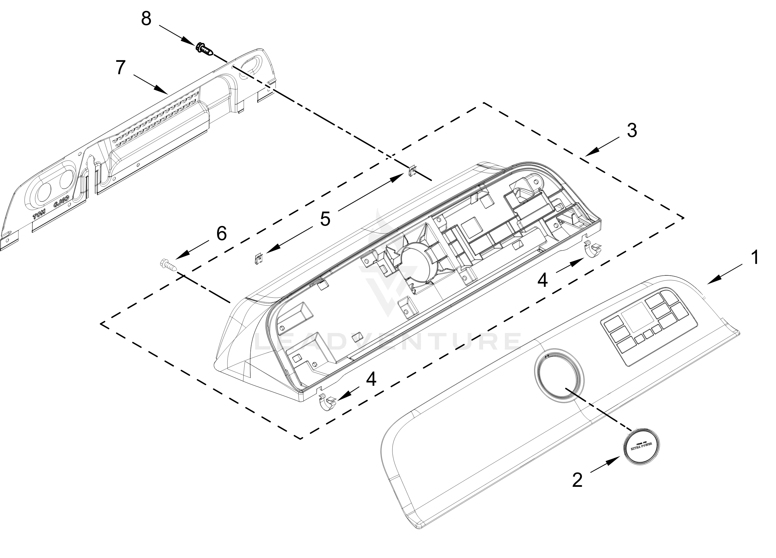 CONSOLE PARTS