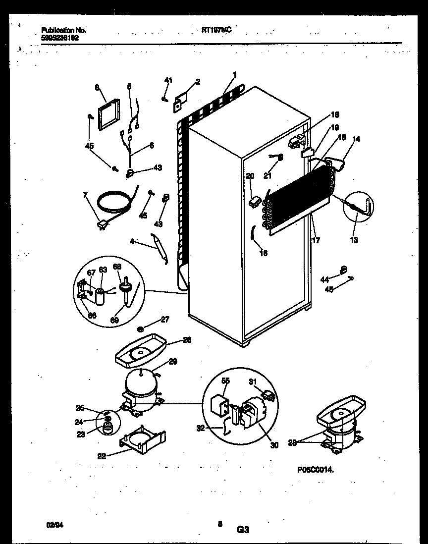05 - SYSTEM AND AUTOMATIC DEFROST PARTS