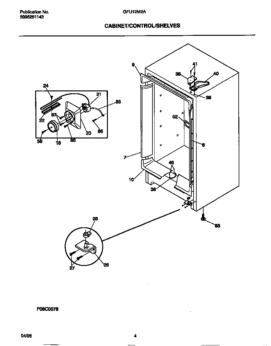 03 - CABINET/CONTROLS/SHELVES