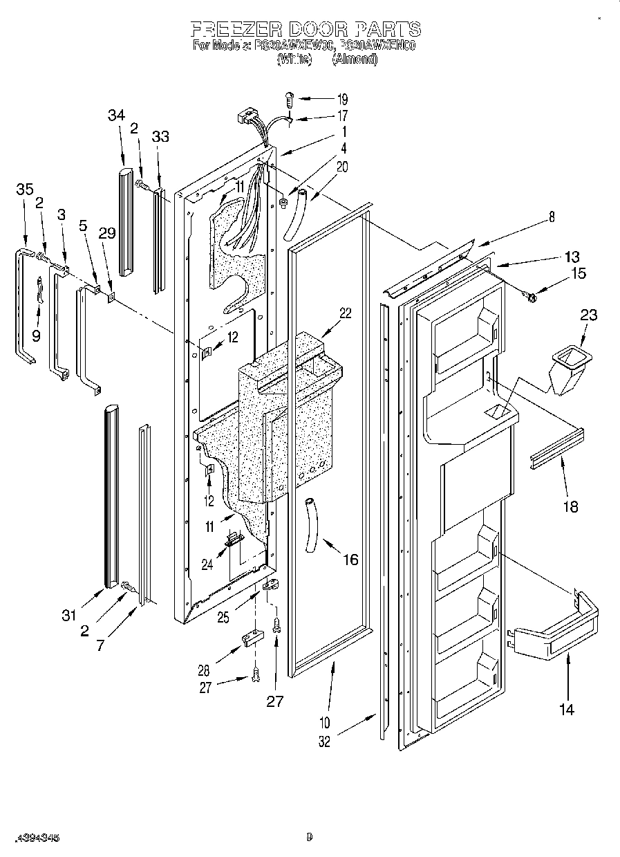 06 - FREEZER DOOR