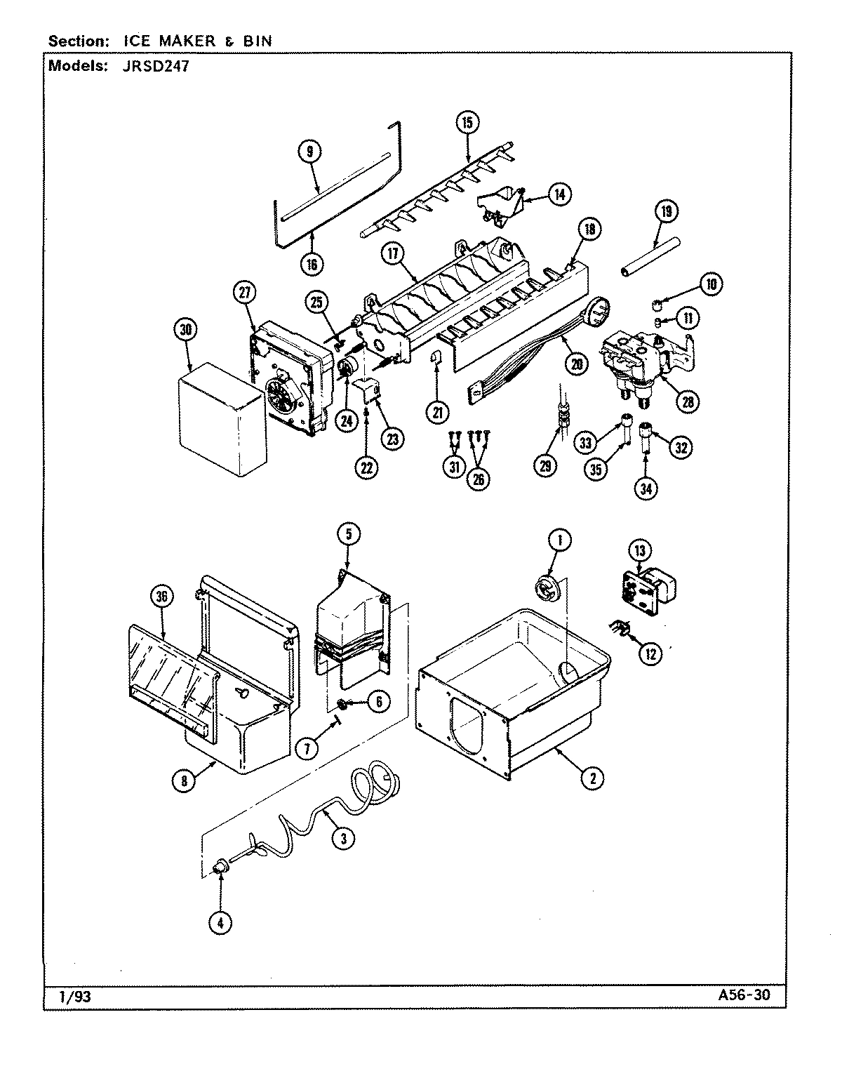 04 - ICE MAKER & BIN