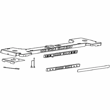 DA97-13287A Samsung Refrigerator Top Table As